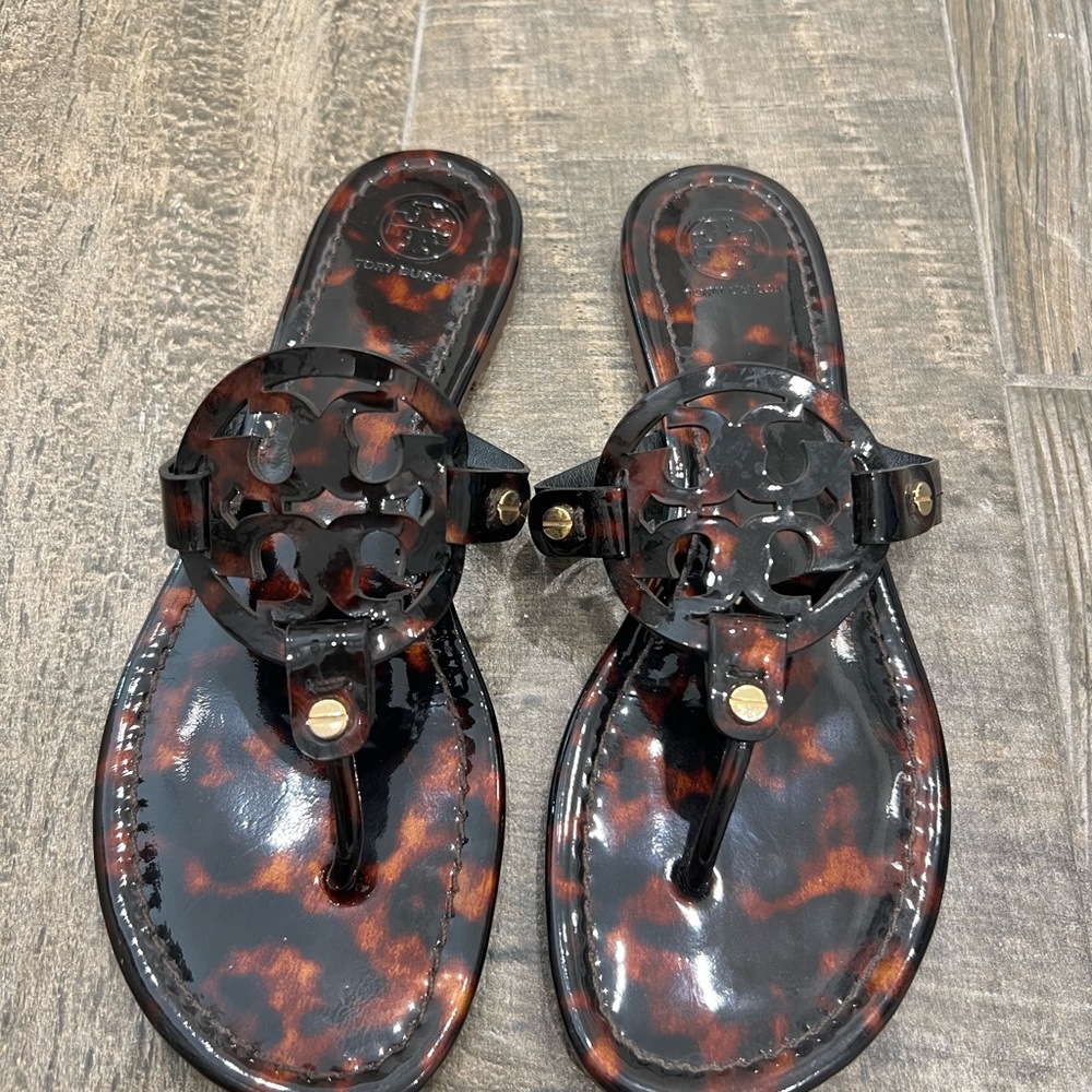 Tory Burch Tortoise Shell Sandals